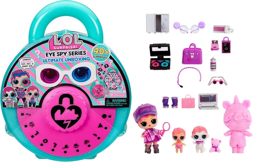 New Factory Sealed LOL Surprise! Eye Spy Ultimate Unboxing Case Brand New